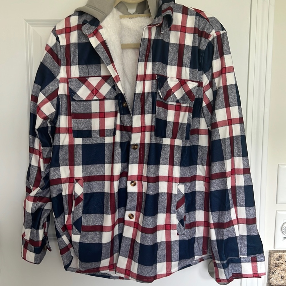 NEW Men’s flannel jacket